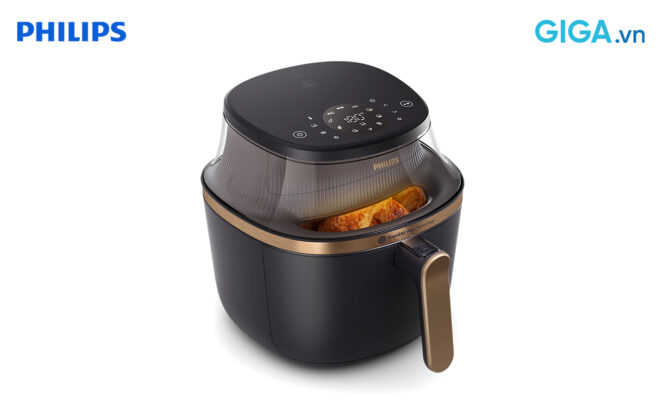nồi chiên không dầu Philips 6.2L NA332/00